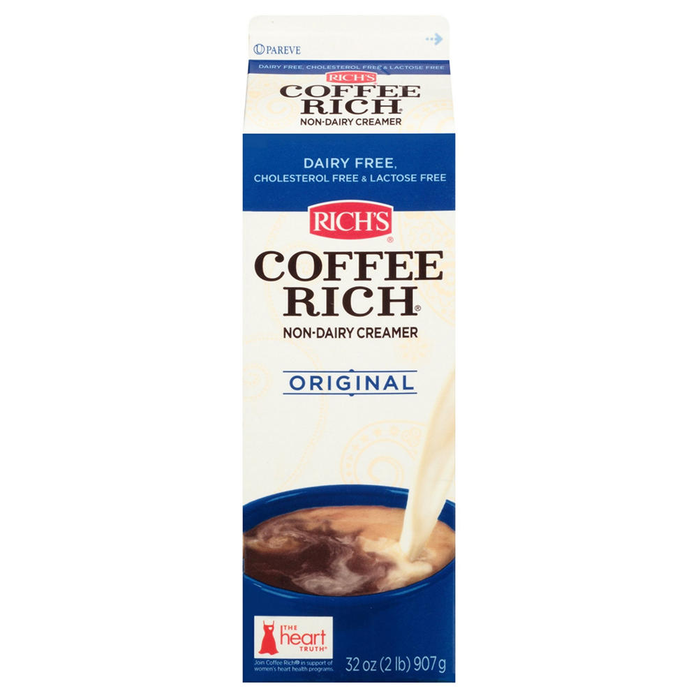 Rich's Coffee Rich Original Non-Dairy Creamer, 32.00 oz