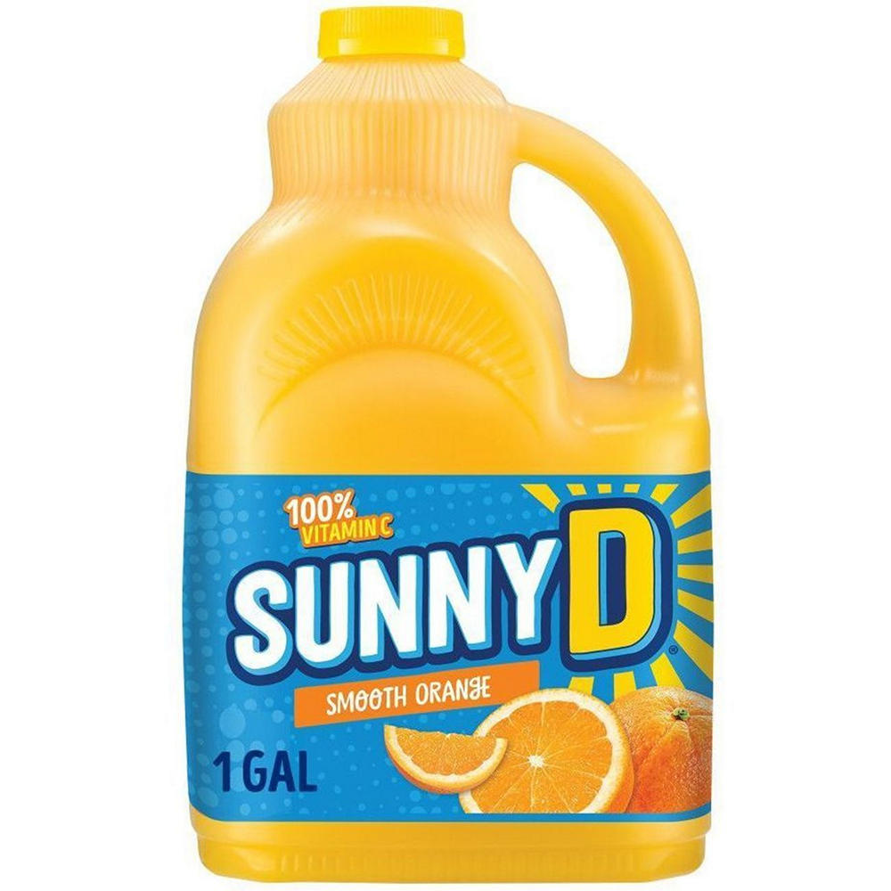 Sunny D Smooth Orange Flavored Citrus Punch, 1 gal