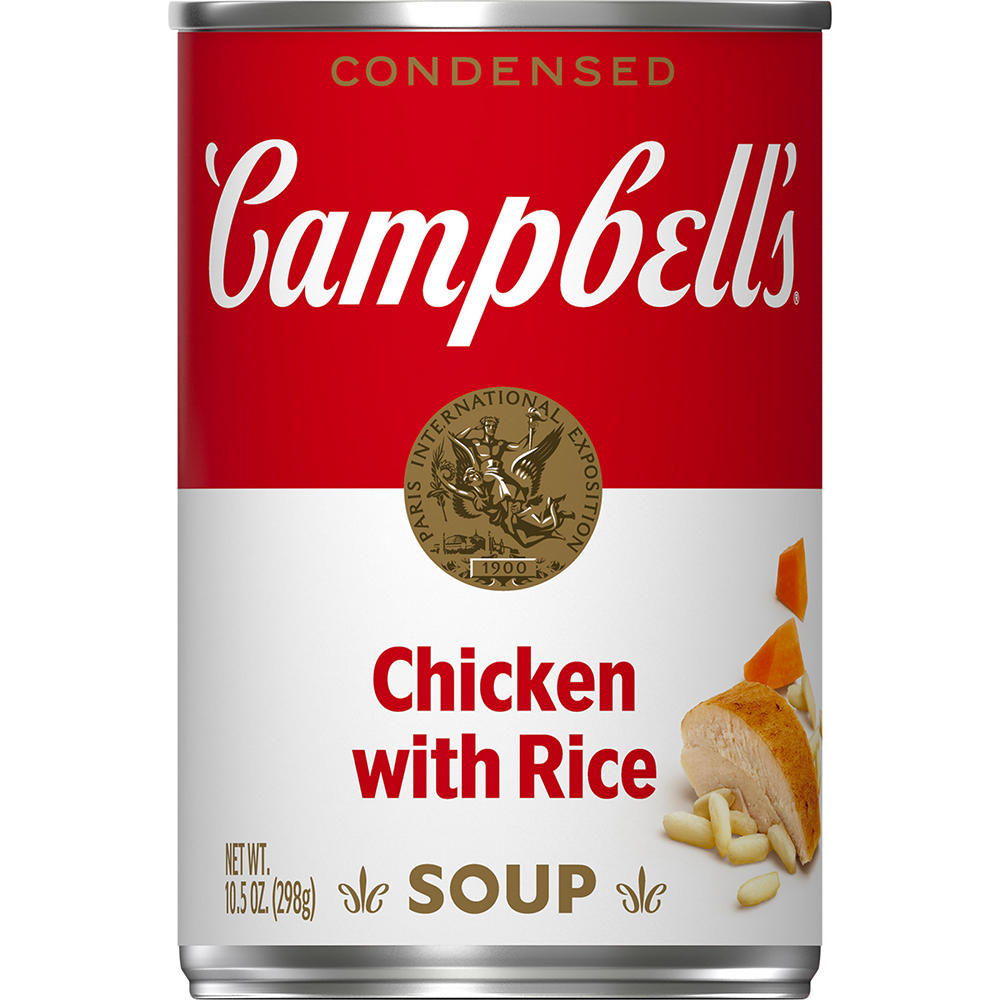 Campbell's Condensed Chicken With Rice Soup, 10.5 oz