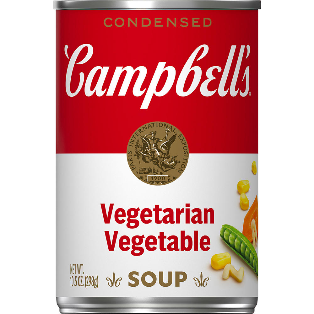 Campbell's Condensed Vegetarian Vegetable Soup, 10.5 oz