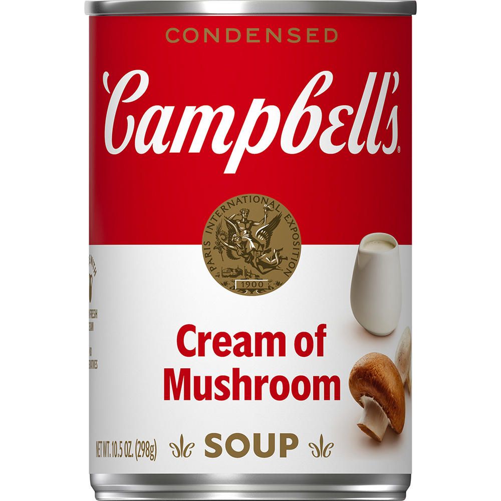 Campbell's Condensed Cream of Mushroom Soup, 10.5 oz
