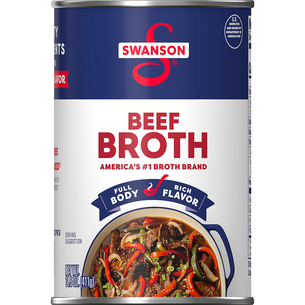 Swanson Beef Broth, 14.5 oz