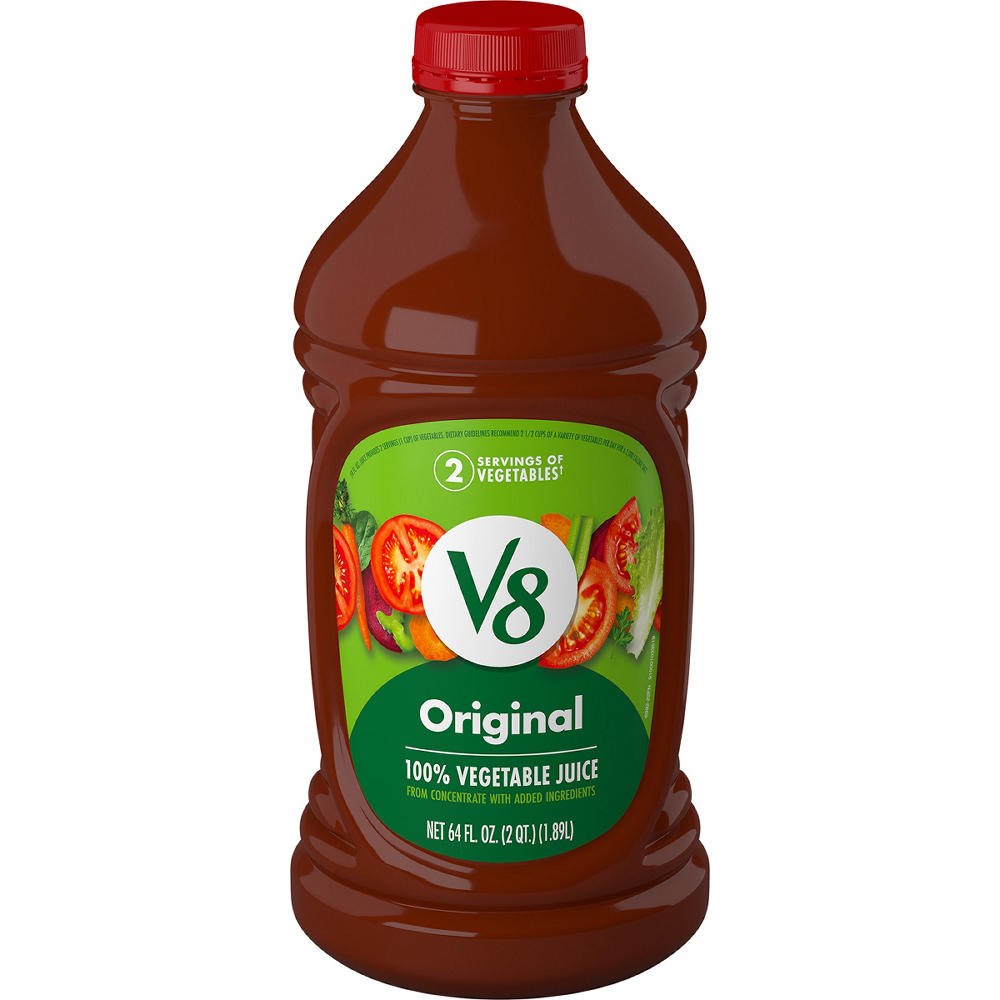 V8 Original 100% Vegetable Juice, 64 oz