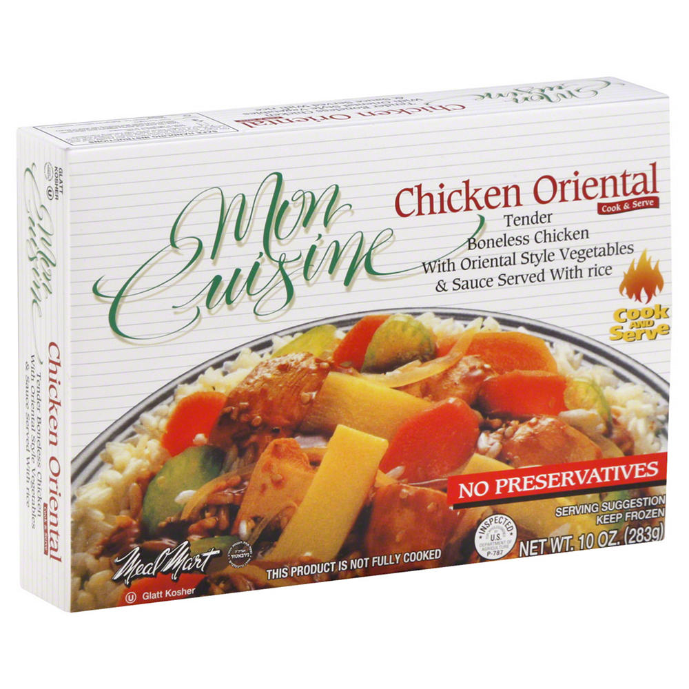 Mon Cuisine Chicken Oriental, 10 oz