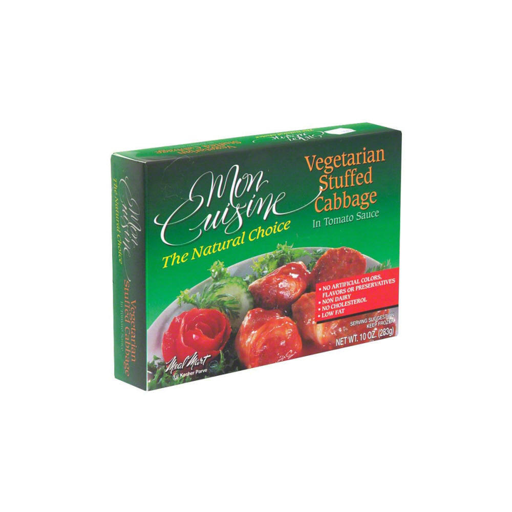 Mon Cuisine Kosher Vegetarian Stuffed Cabbage, 10 oz
