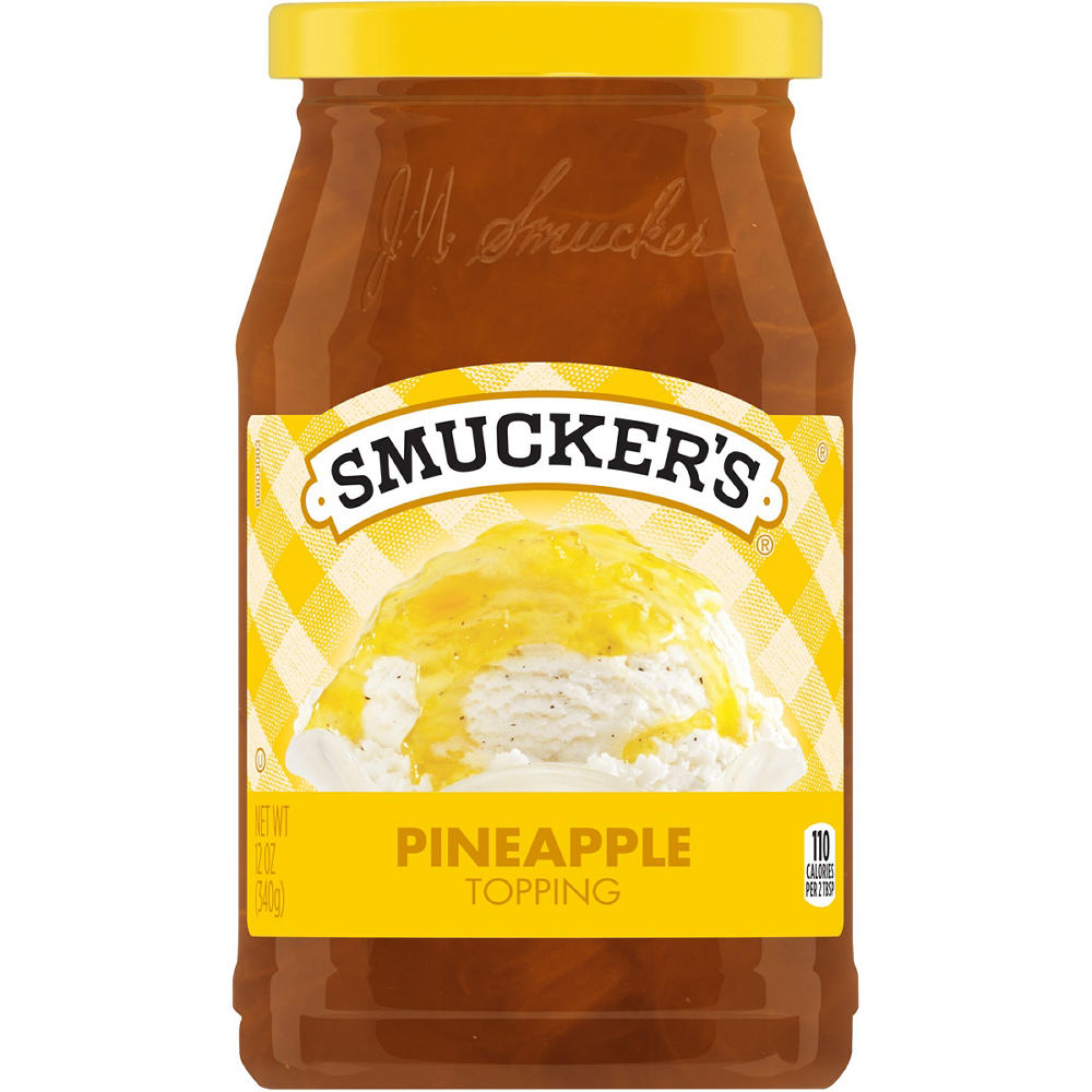 Smucker's Pineapple Topping, 12 oz