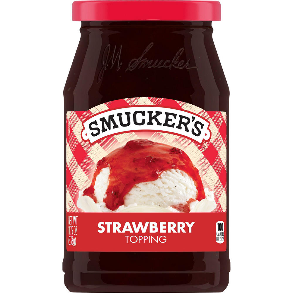 Smucker's Strawberry Topping, 11.75 oz