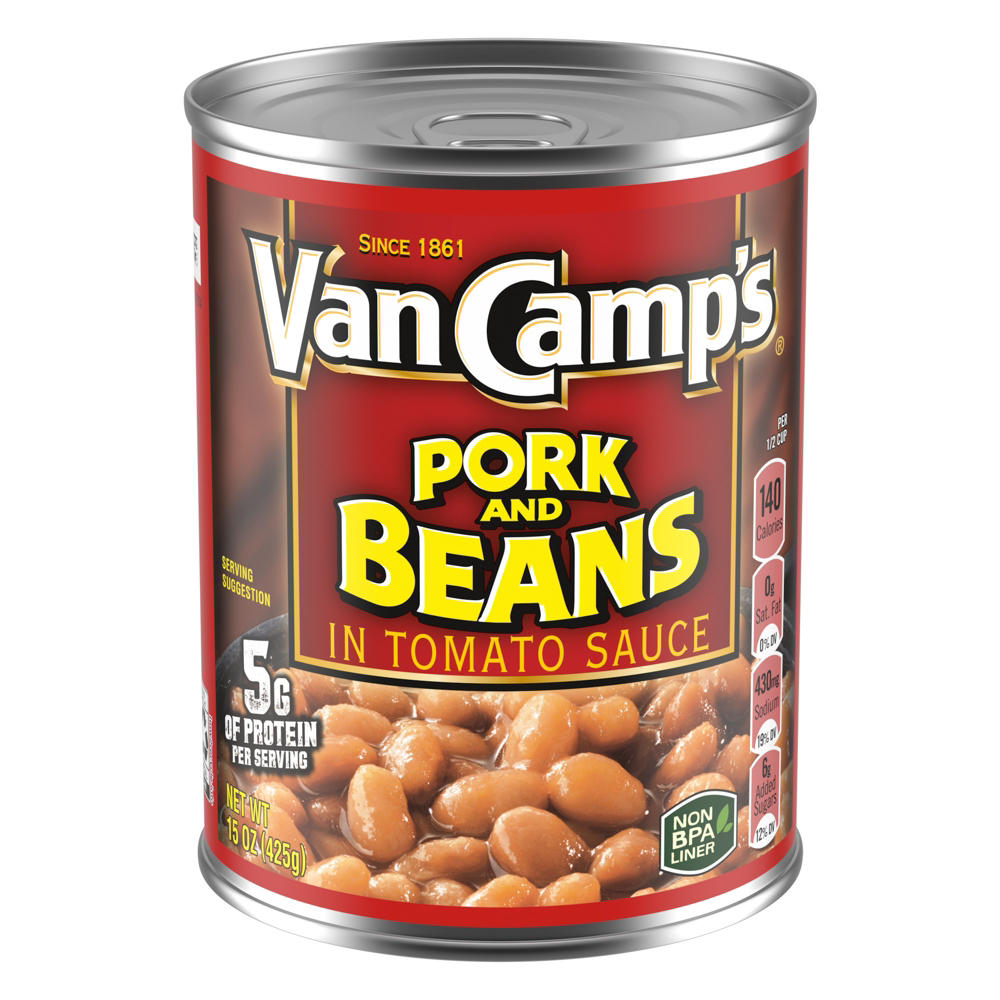 Van Camp's Pork and Beans in Tomato Sauce, 15 oz