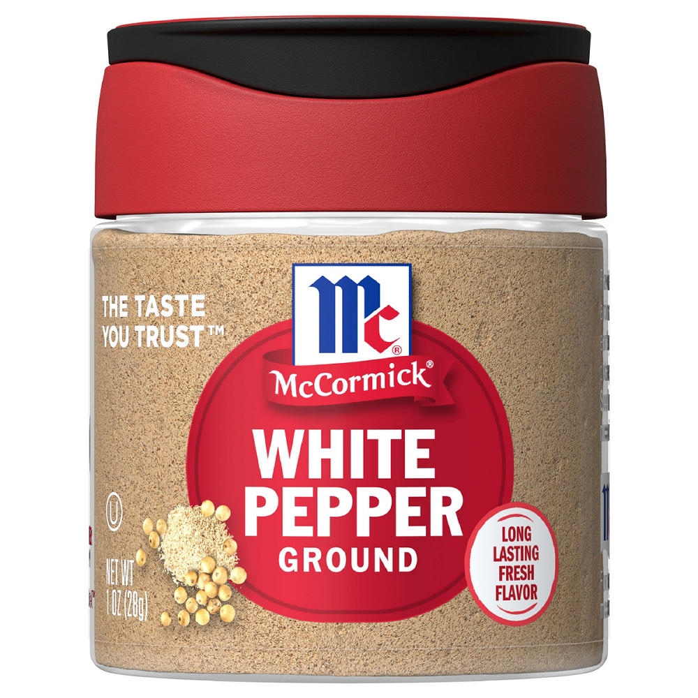 McCormick Ground White Pepper, 1 oz