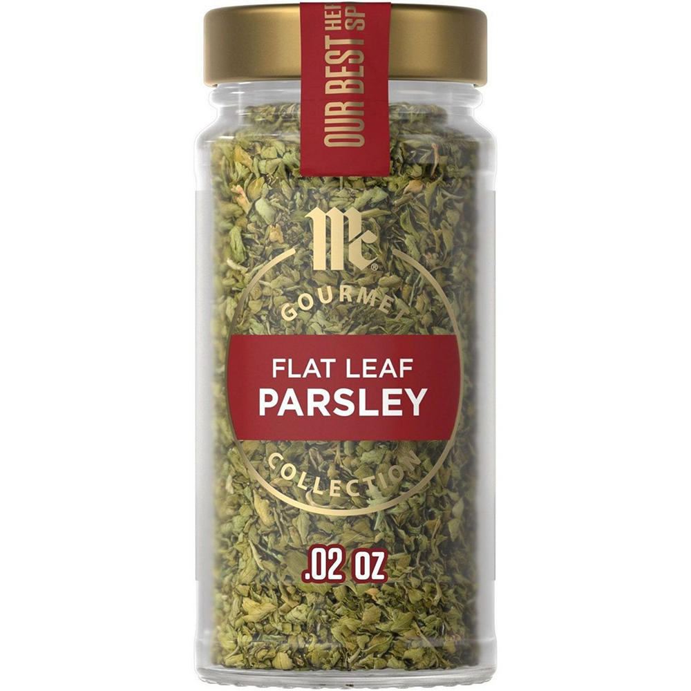 McCormick Gourmet All Natural Flat Leaf Parsley, 0.2 oz