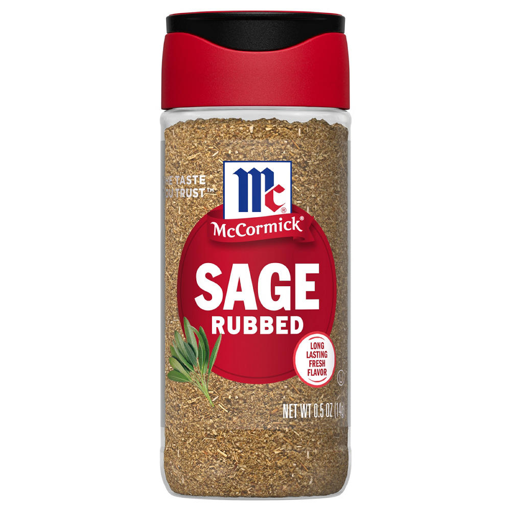 McCormick Rubbed Sage, 0.5 oz
