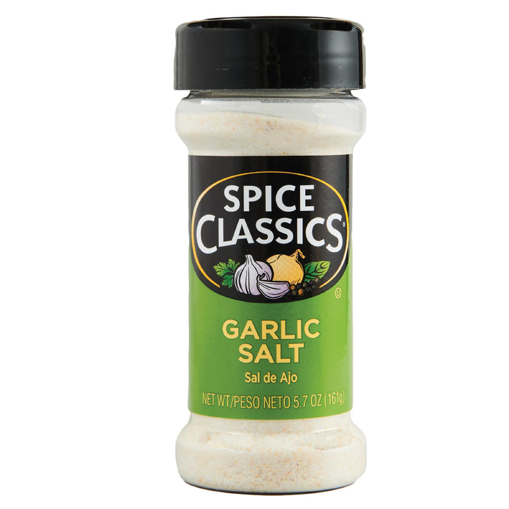 Spice Classics Garlic Salt, 5.7 oz