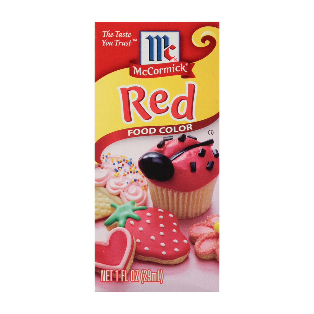 McCormick Red Food Coloring, 1 fl oz