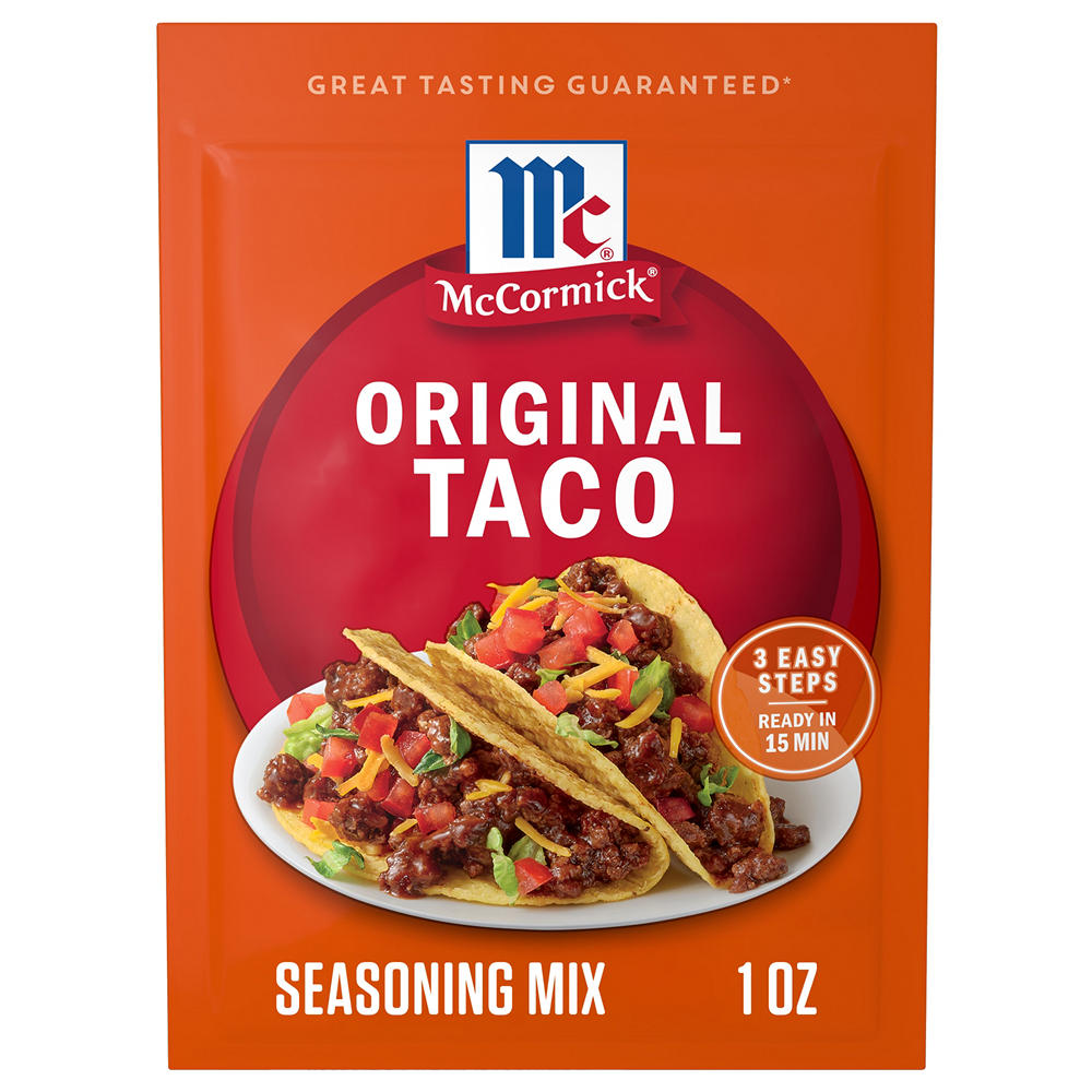 McCormick Original Taco Seasoning Mix, 1 oz