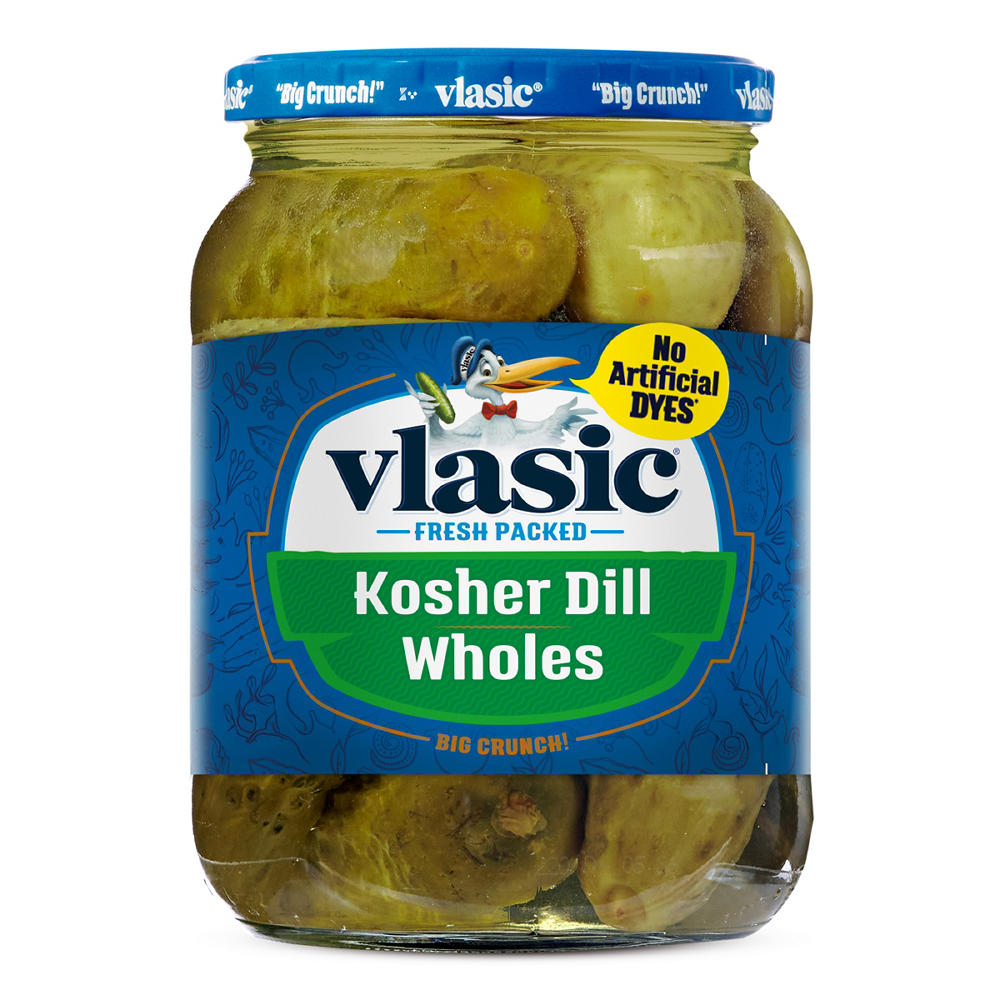 Vlasic Kosher Dill Pickles, 32 oz