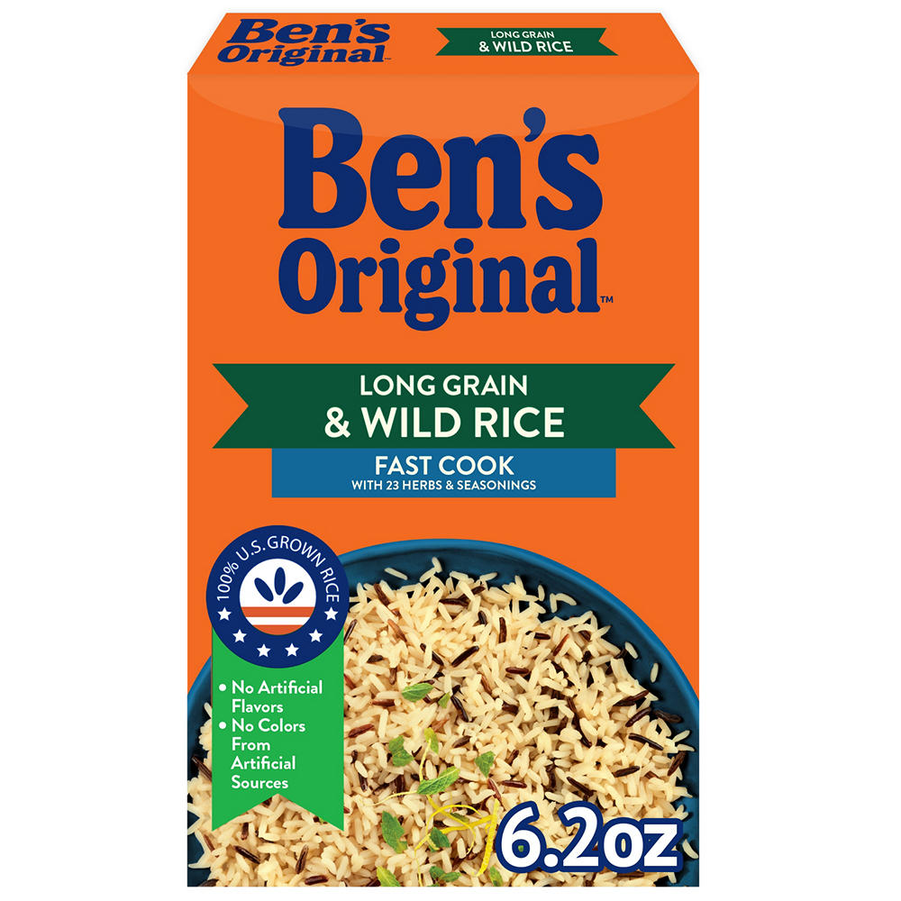Ben's Original Fast Cook Long Grain and Wild Rice, 6.2 oz