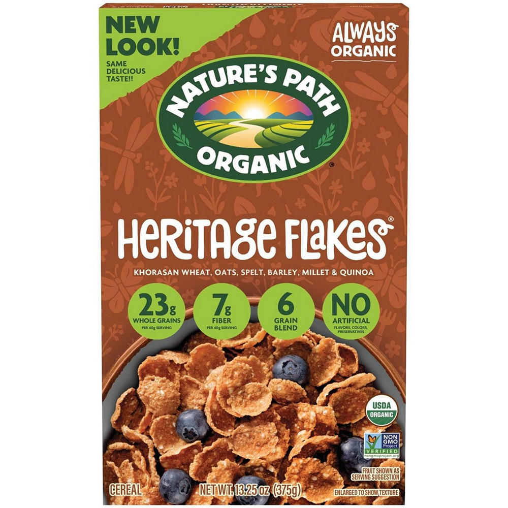 Nature's Path Organic Heritage Flakes Cereal, 13.25 oz