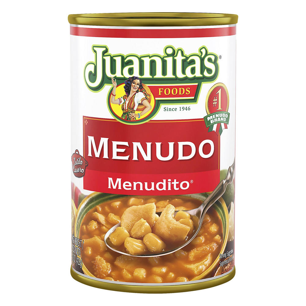 Juanita's Ready to Serve Original Menudo Soup Can, 15 oz