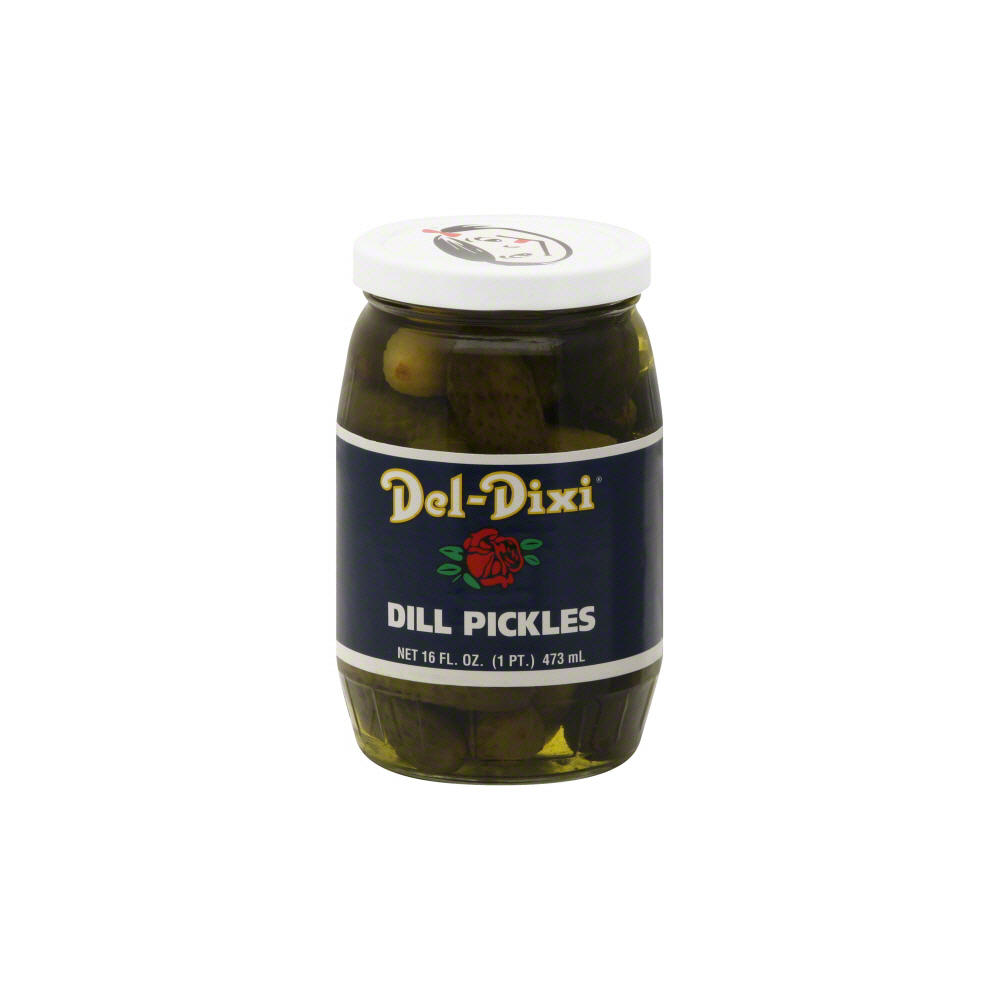 Del-Dixi Dill Pickles, 16 oz
