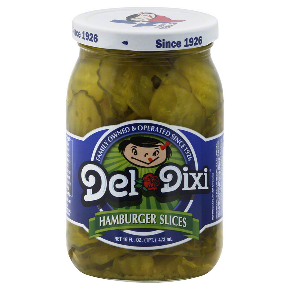 Del-Dixi Hamburger Slices, 16 oz