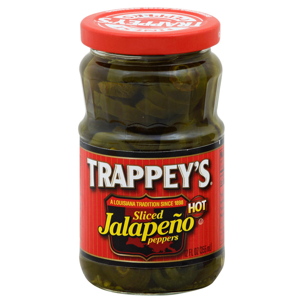 Trappey's Sliced Hot Jalapenos, 12 oz