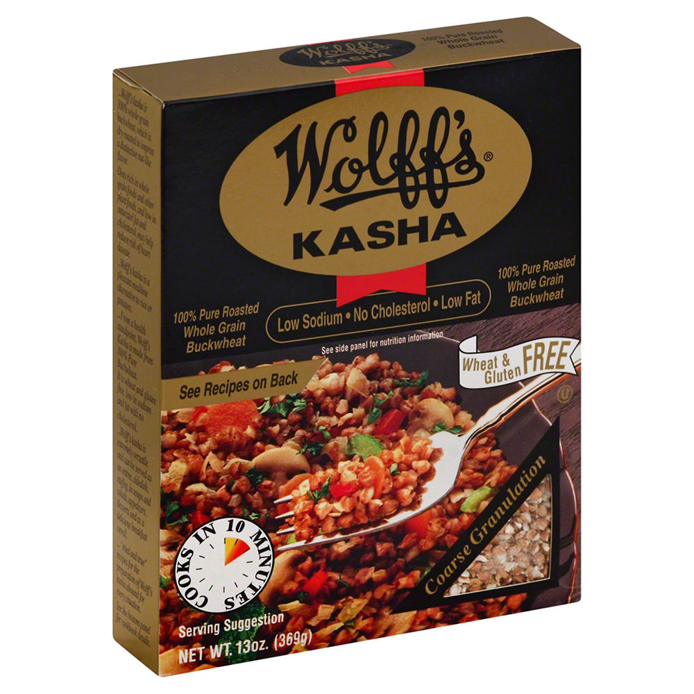 Wolff's Kosher Coarse Granulation Kasha, 13 oz