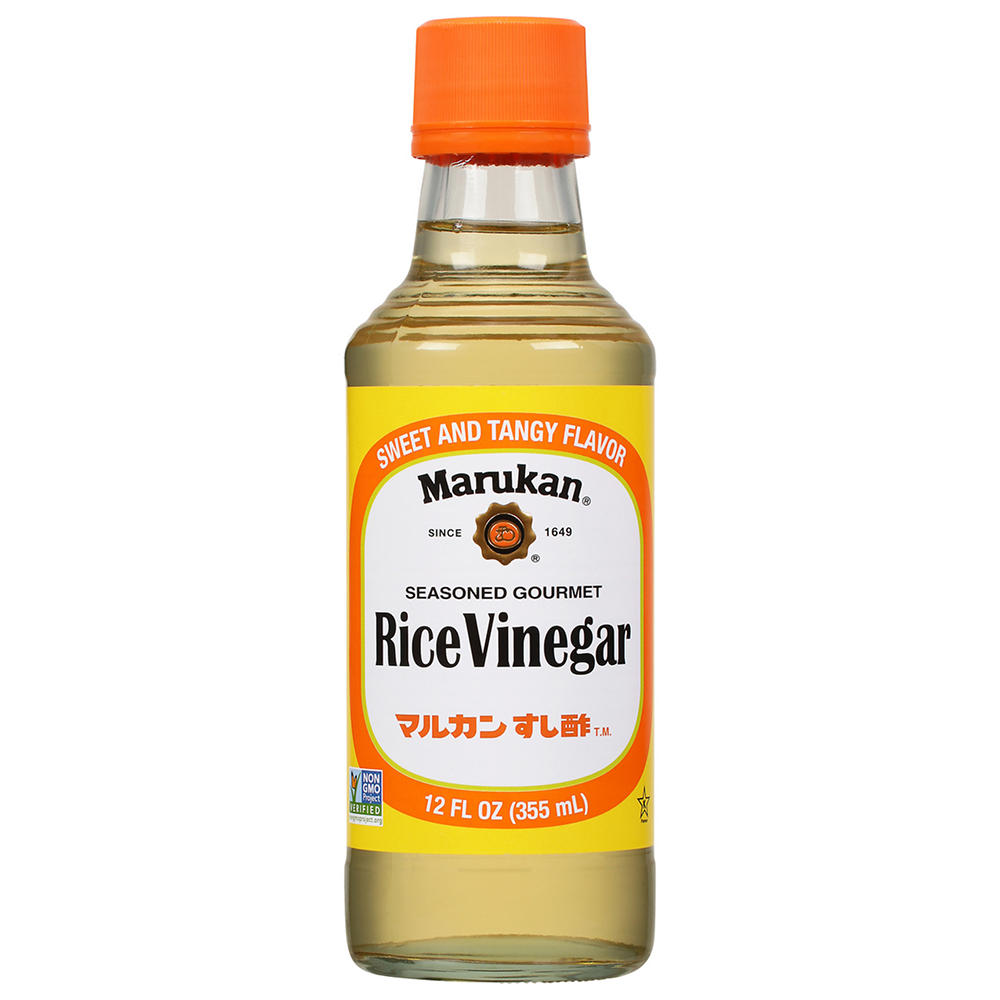 Marukan Seasoned Gourmet Rice Vinegar, 12 oz