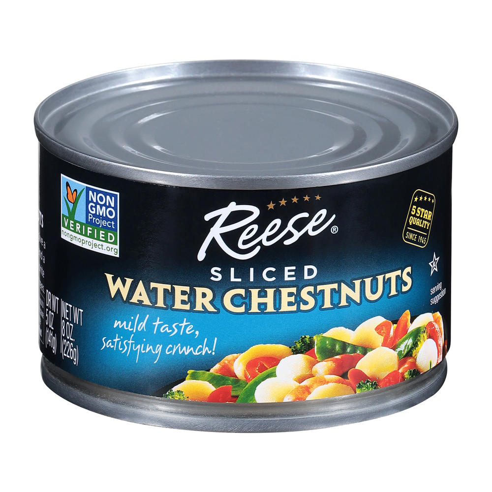 Reese Sliced Water Chestnuts, 8 oz