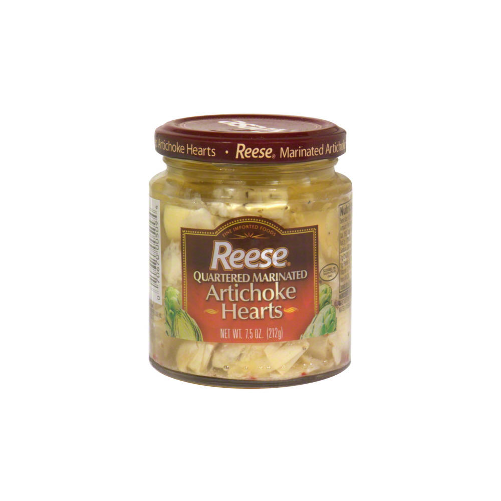 Reese Quartered Marinated Artichoke Hearts, 7.5 oz