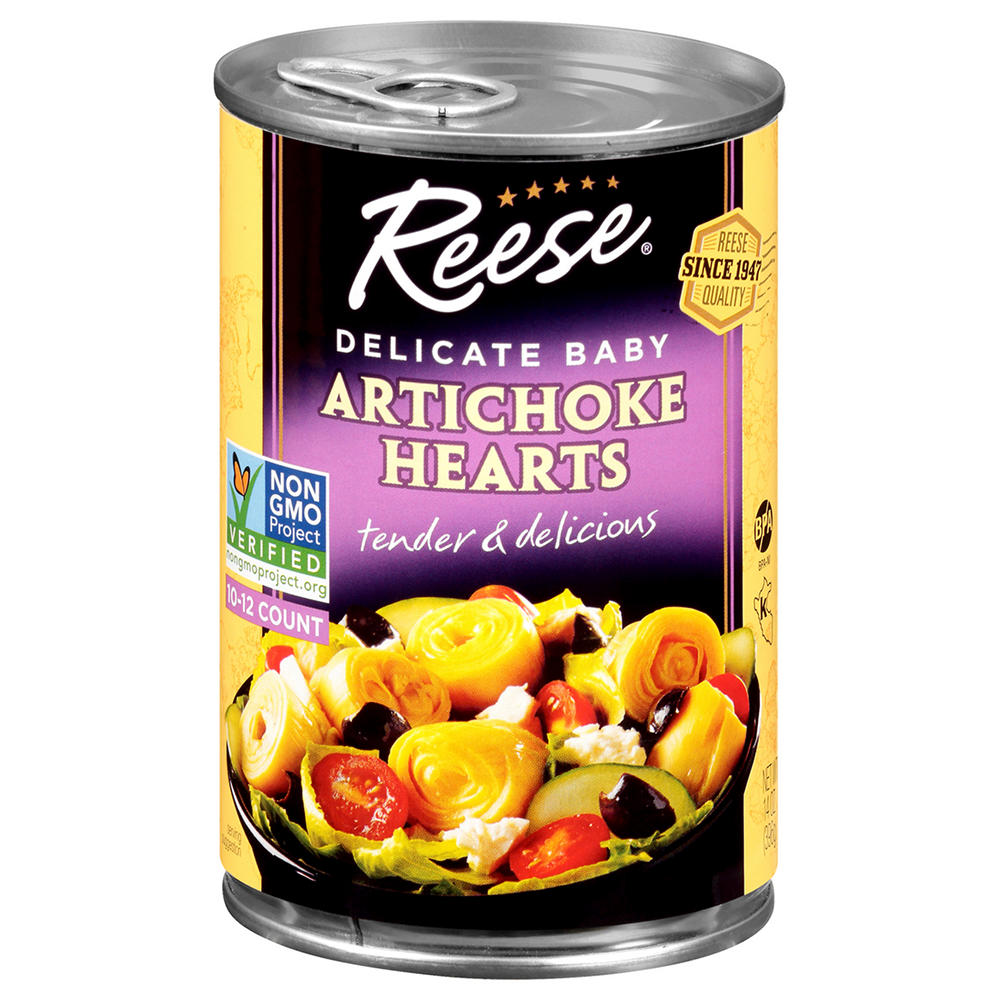 Reese Artichoke Hearts, 10-12 Extra Small Size, 14 oz