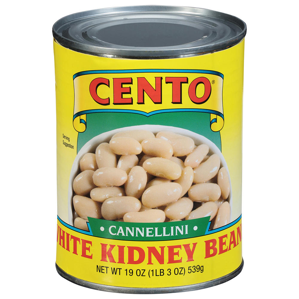 Cento Cannellini White Kidney Beans, 19 oz