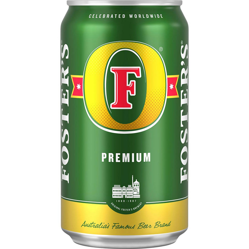Foster's Premium Ale Beer Can, 25 oz