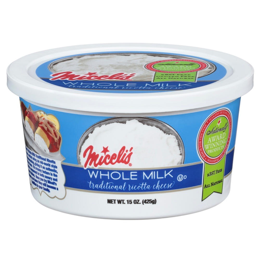 Miceli's Traditional Ricotta Cheese, 15oz