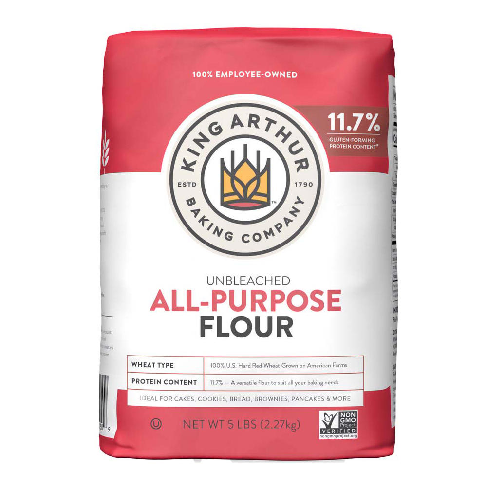 King Arthur Unbleached All-Purpose Flour, 5 lbs