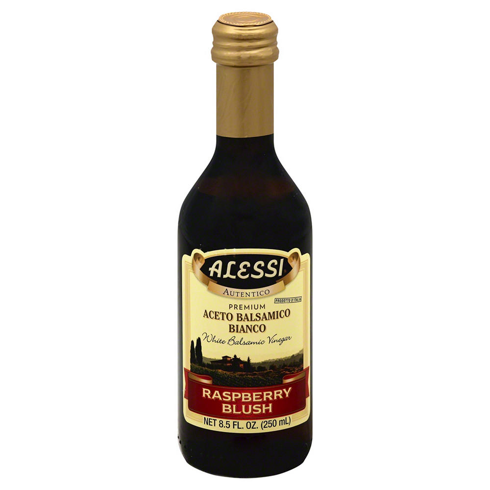 Alessi Raspberry Blush White Balsamic Vinegar, 8.5 oz