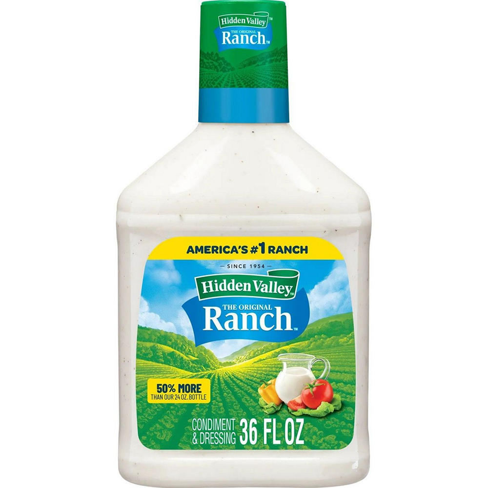 Hidden Valley Original Ranch Salad Dressing and Topping, 36 oz