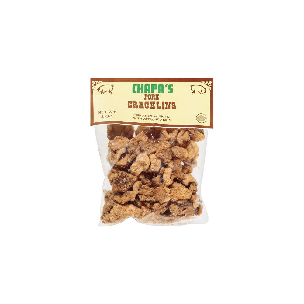 Chapa's Pork Cracklins, 2 oz