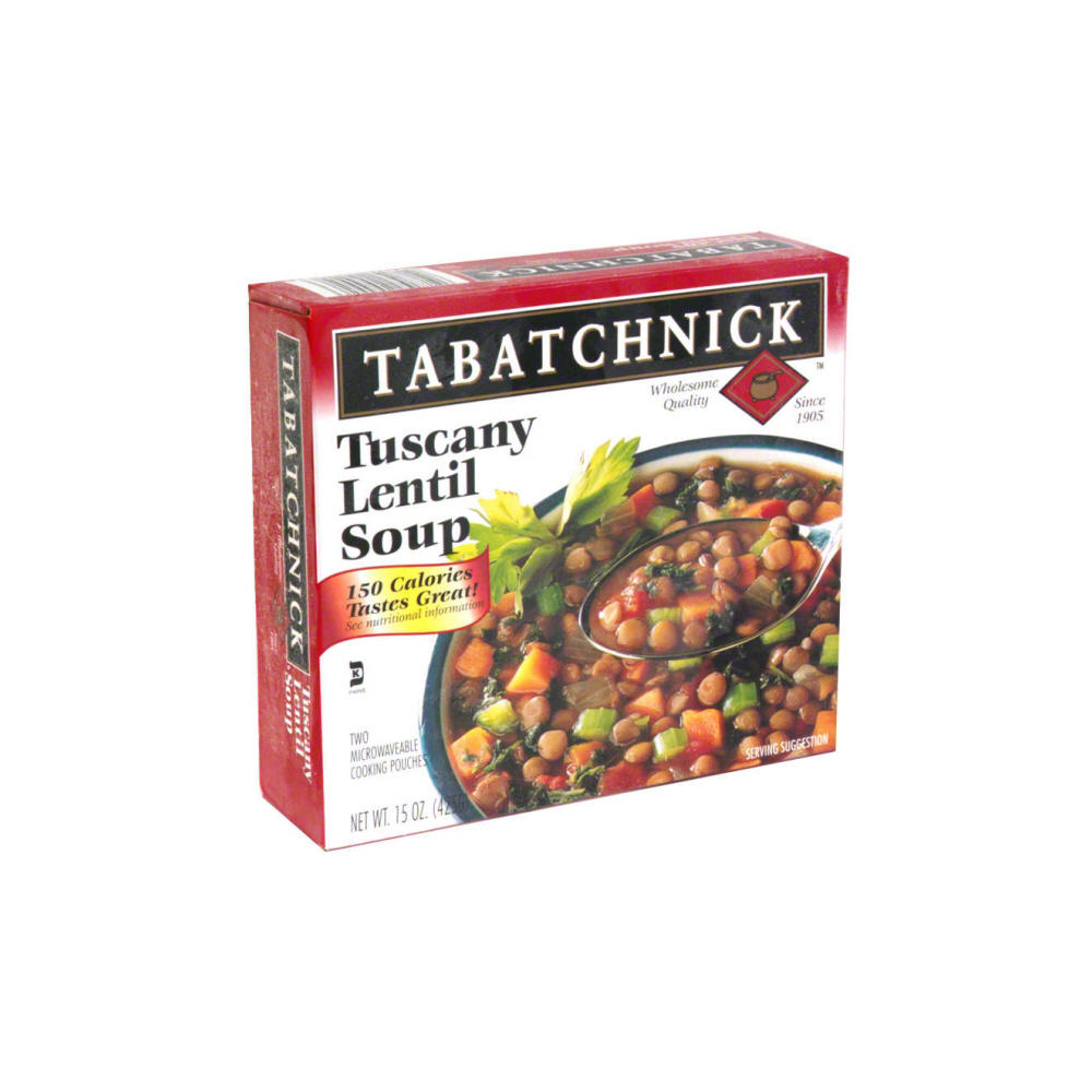 Tabatchnick Tuscany Lentil Soup, 15 oz