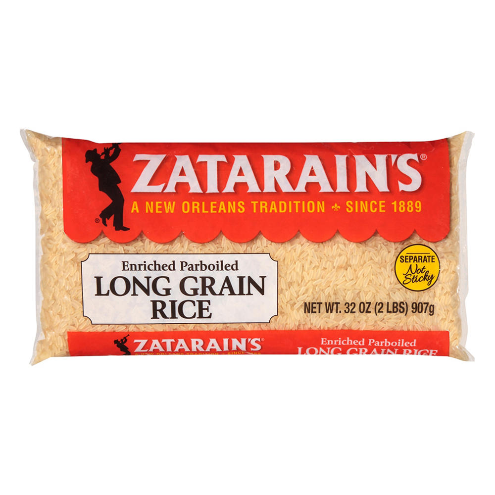 Zatarain's Enriched Parboiled Long Grain Rice, 2 lb