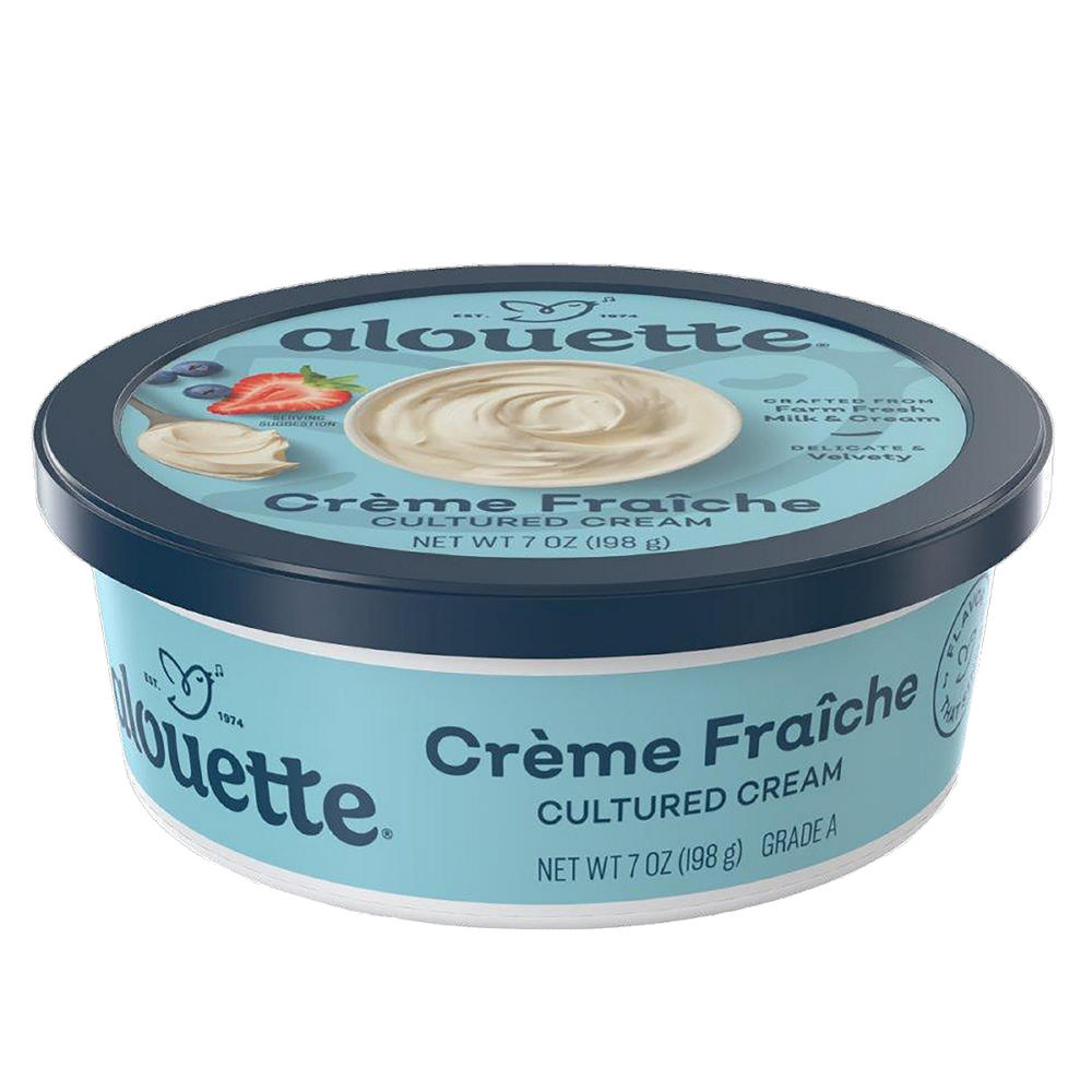 Alouette Original Crème Fraiche Cultured Cream, 7 oz