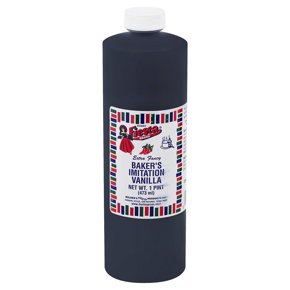 Bolner's Fiesta Baker's Imitation Vanilla, 16 oz