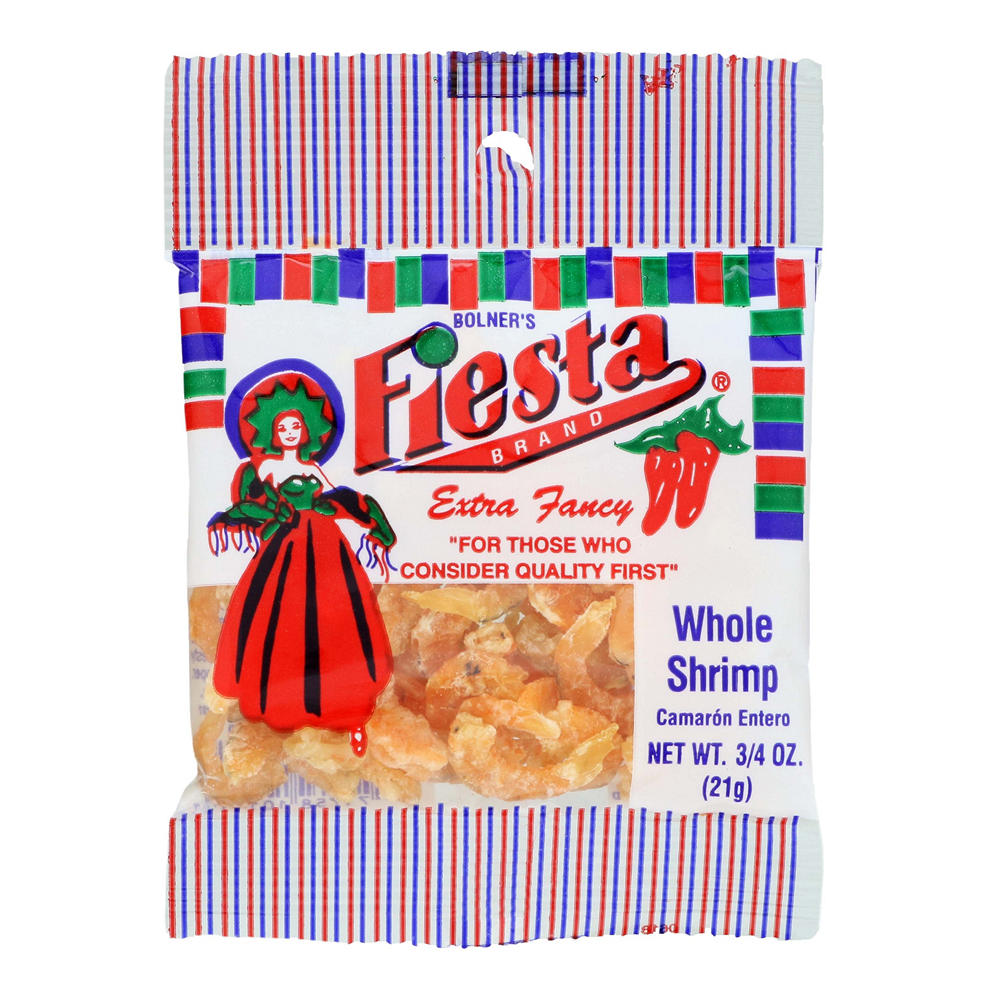 Bolner's Fiesta Dried Whole Shrimp, .75 oz