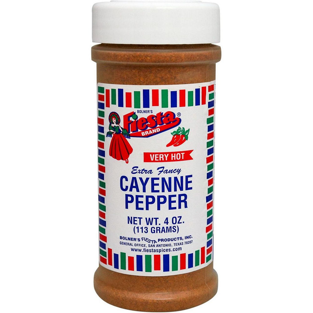 Bolner's Fiesta Very Hot Cayenne Pepper, 4 oz