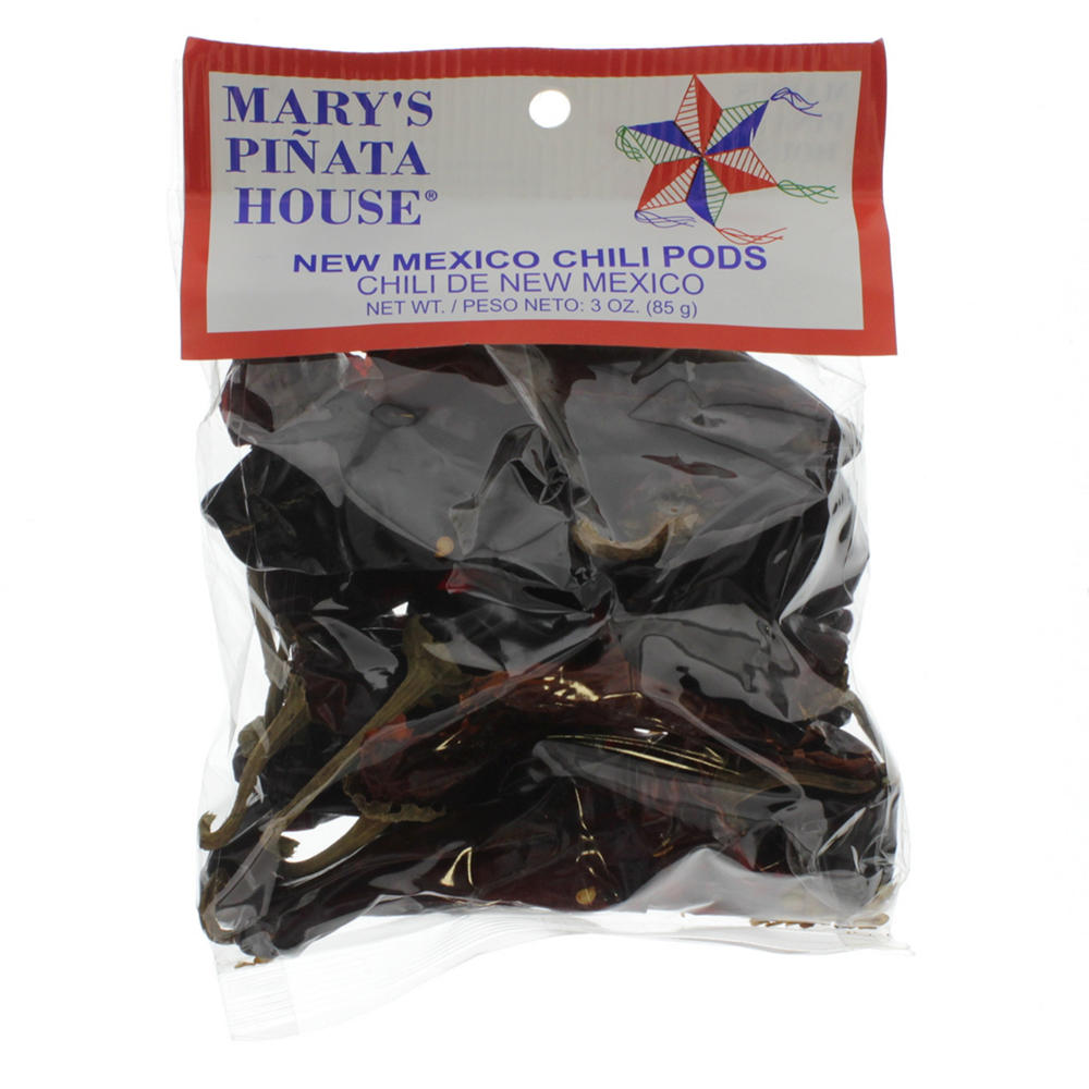 Mary's Pinata House New Mexico Chili Pods, 3 oz