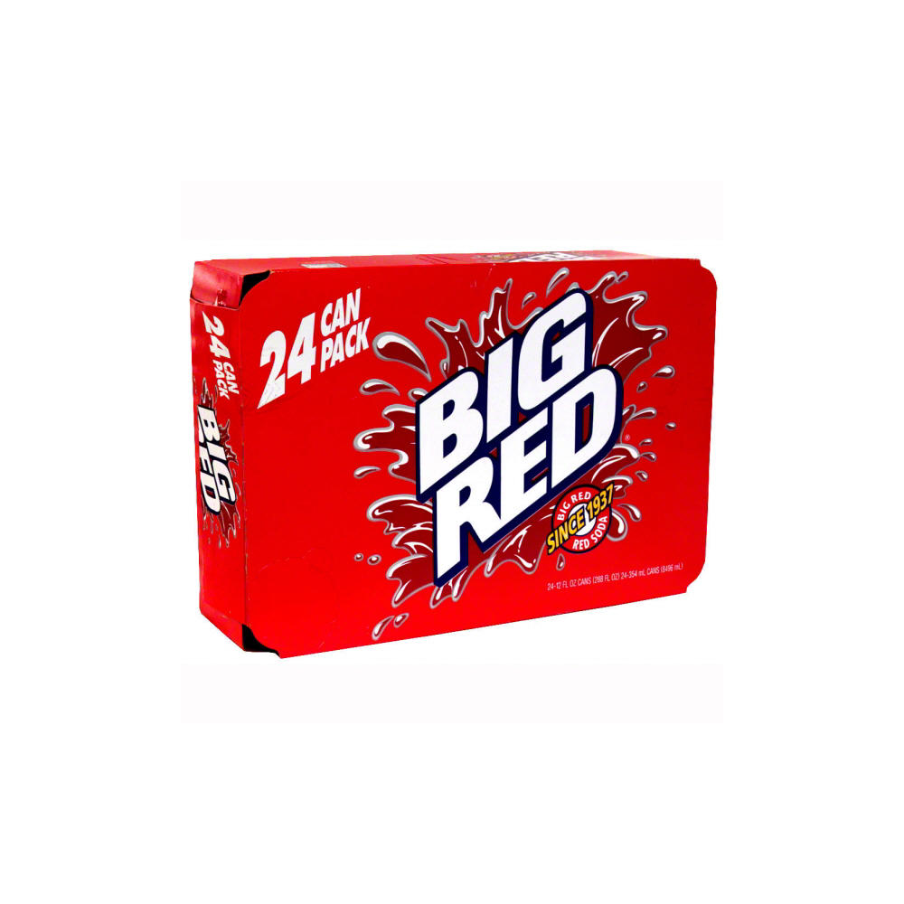 Big Red Soda 24 pk Cans, 12 oz