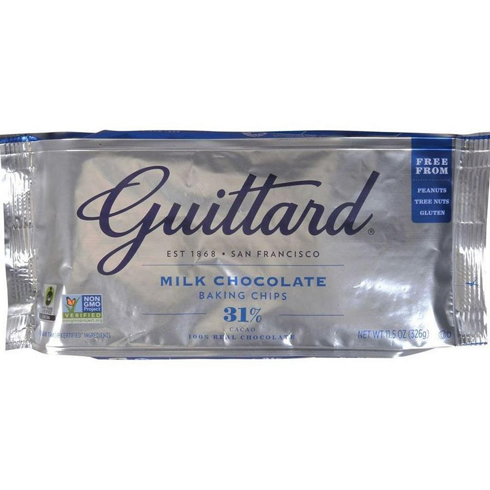 Guittard 31% Cacao Milk Chocolate Baking Chips, 11.5 oz