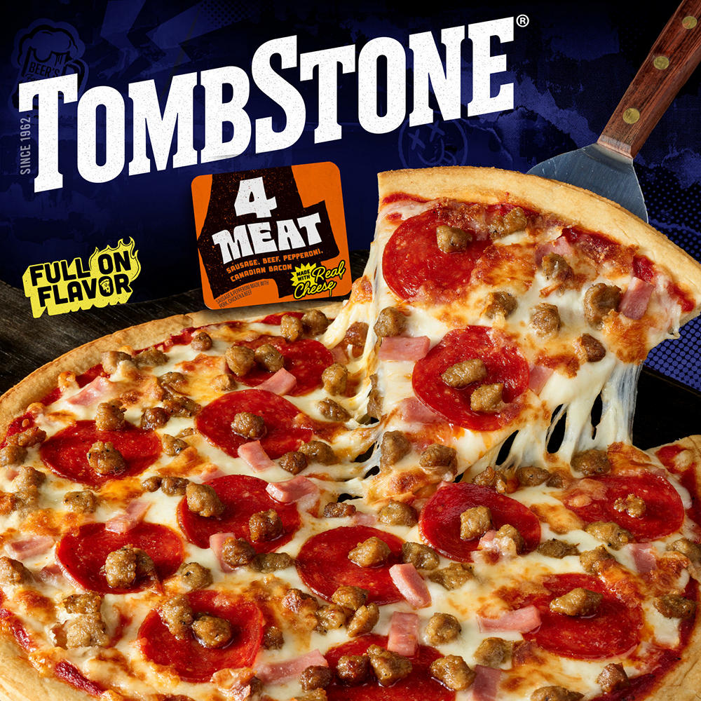 Tombstone 4 Meat Frozen Pizza, 20.2 oz