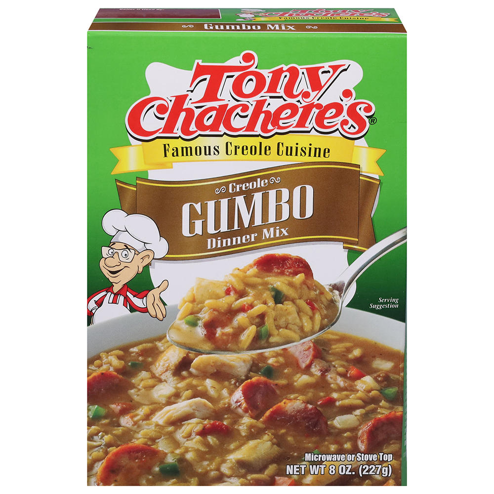 Tony Chachere's Creole Gumbo Dinner Mix, 8 oz
