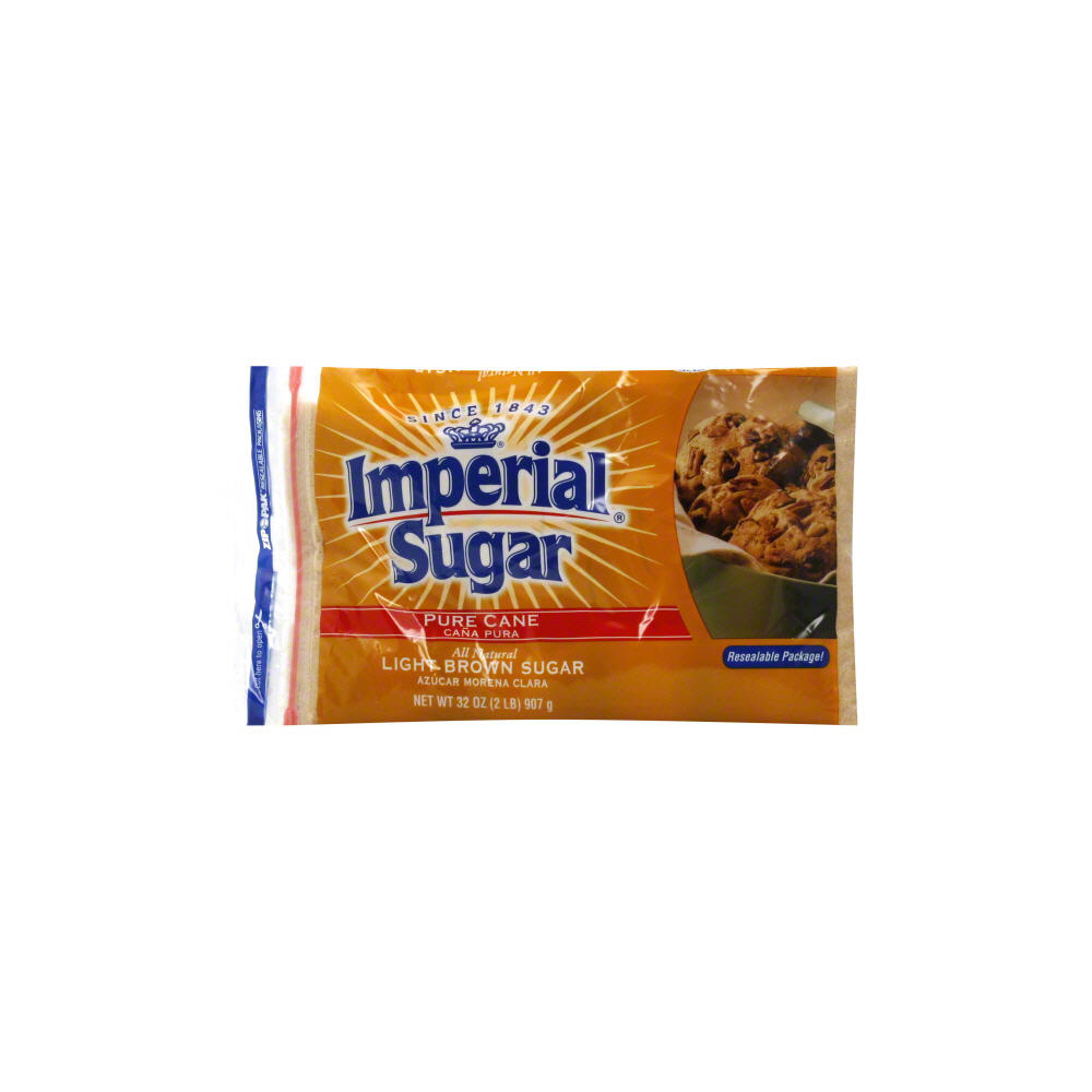 Imperial Sugar Pure Cane Light Brown Sugar, 2 lbs