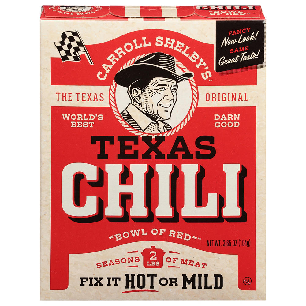 Carol Shelby's Texas Chili Mix, 3.65 oz